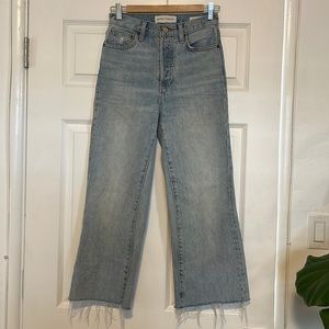 Aritzia - Denim Forum - The Farrah Wide Leg Denim